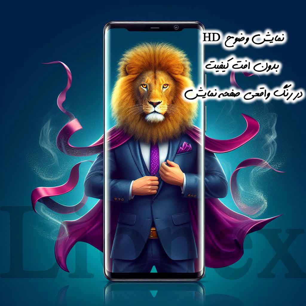 محافظ صفحه نمایش یووی لایونکس مدل UVL30 مناسب برای گوشی موبایل سامسونگ Galaxy S23 Ultra - Image 5