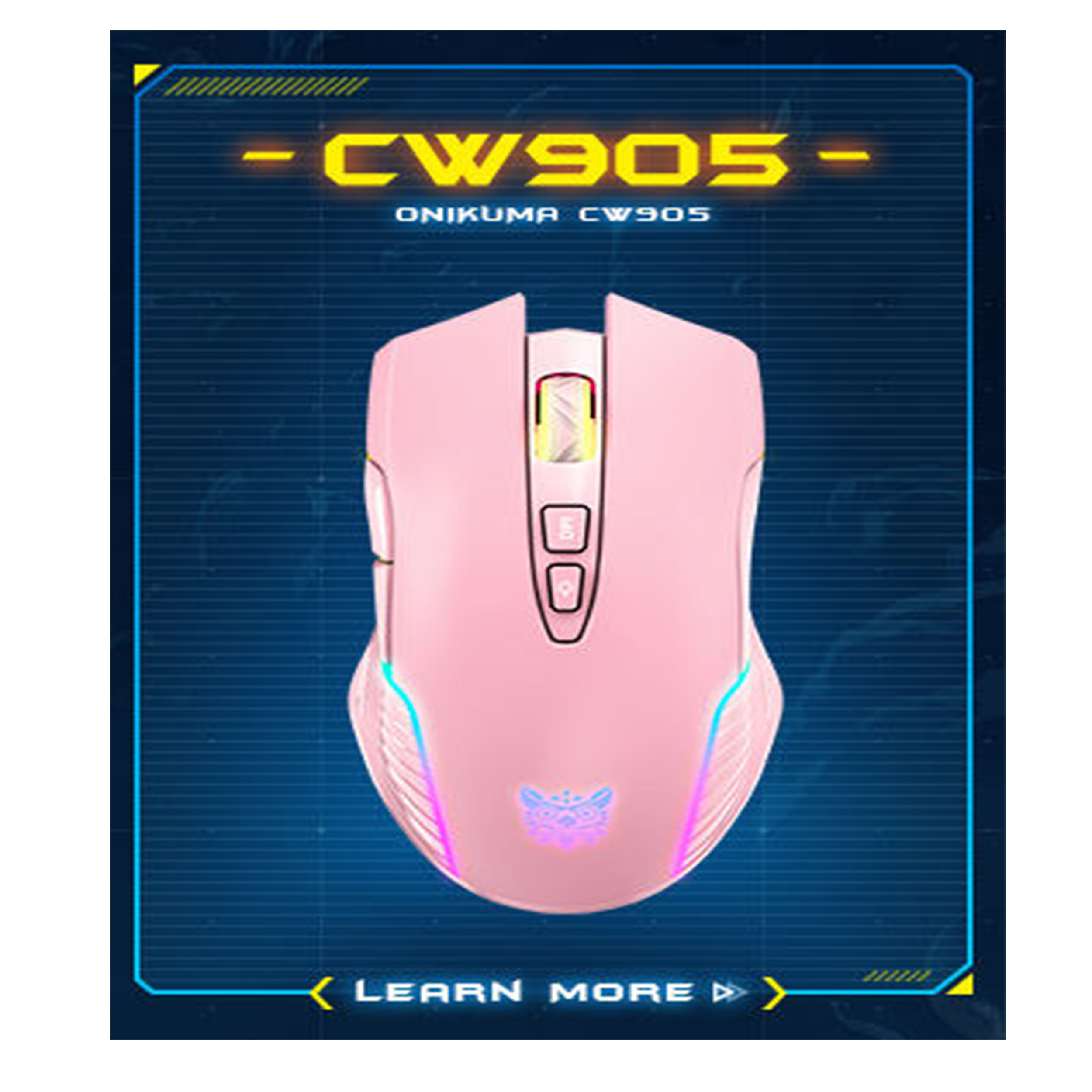 ماوس بی سیم مخصوص بازی اونیکوما مدل CW905 - Image 9