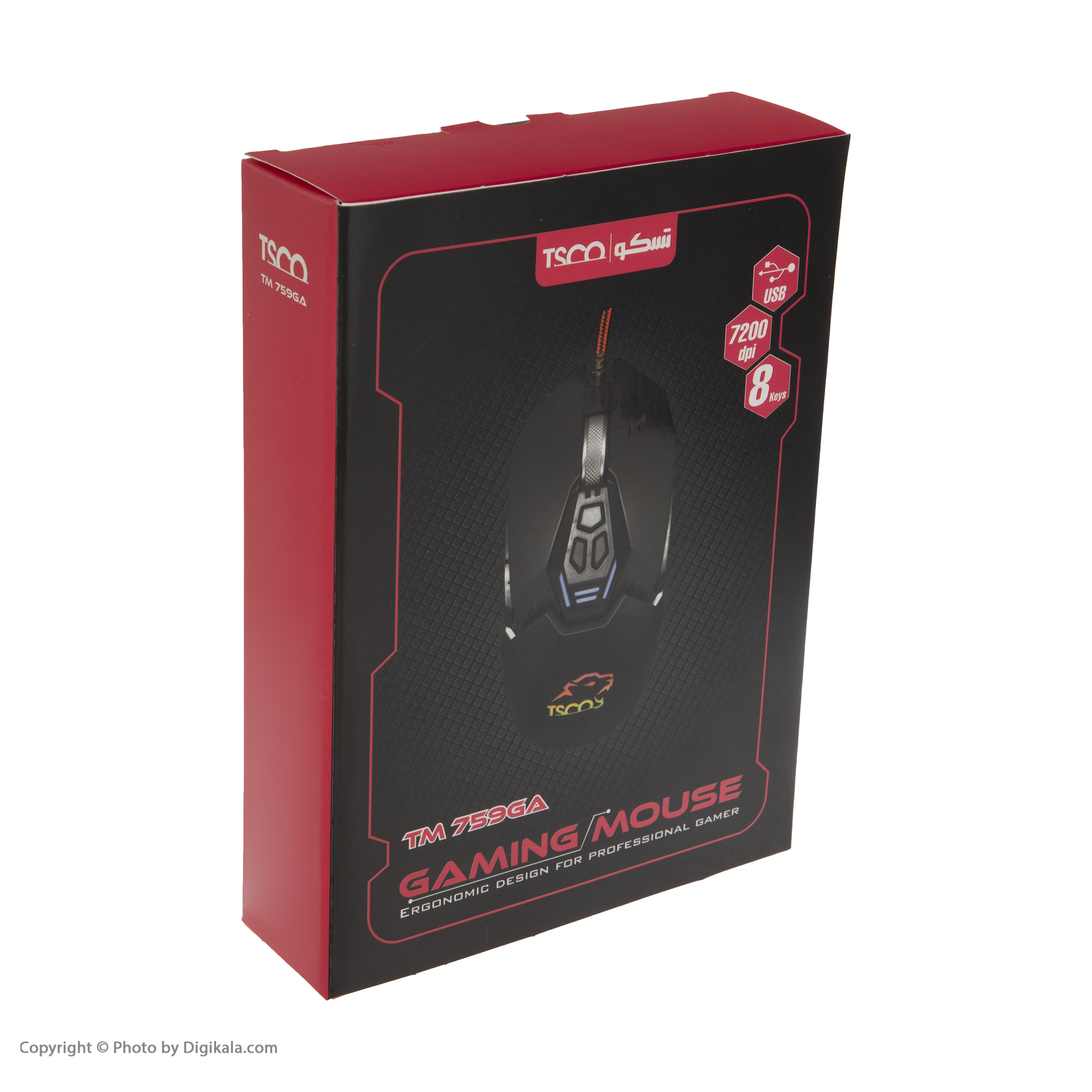 ماوس مخصوص بازی تسکو مدل TM 759GA - Image 10