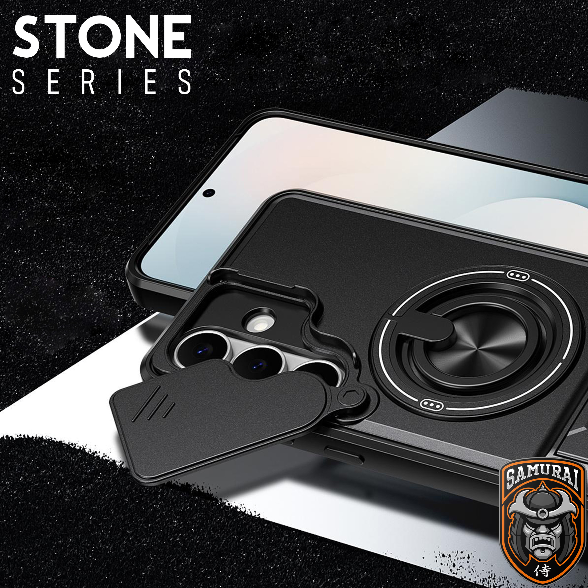 کاور سامورایی مدل Stone مناسب برای گوشی موبایل سامسونگ Galaxy S25 FE - Image 10