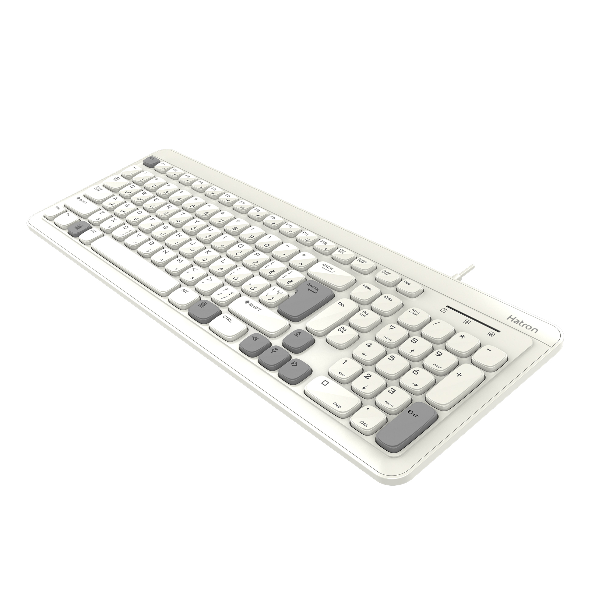 کیبورد ارگونومیک هترون مدل HK181 - Image 6