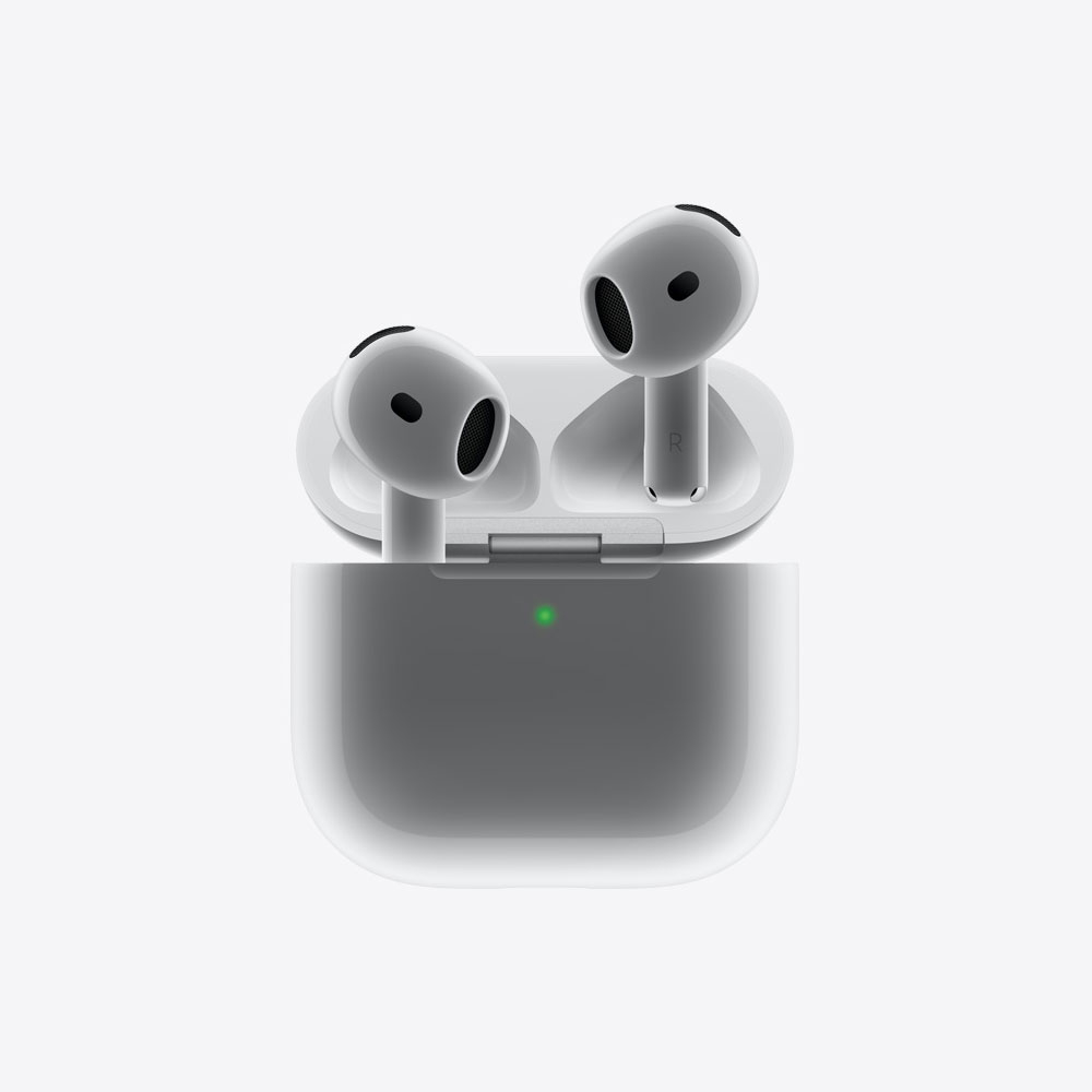 هدفون بلوتوثی اپل مدل AirPods 4 دارای نویز کنسلینگ، درگاه شارژ USB-Type-C و شارژ بی سیم، با قابلیت اتصال به چند دستگاه، پشتیبانی از فرمان لمسی و دستیار صوتی، نشانگر LED، مقاوم در برابر پاشش آب و گرد و غبار - Image 12