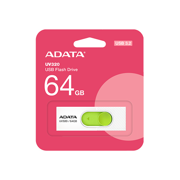 فلشمموری کشویی ای دیتا مدل UV320 ظرفیت 64 گیگابایت با رابط USB 3.2 Gen1 سرعت انتقال تا 10 گیگابیت بر ثانیه و سازگار با ویندوز، مک، لینوکس، گوشی و تلویزیون - Image 6