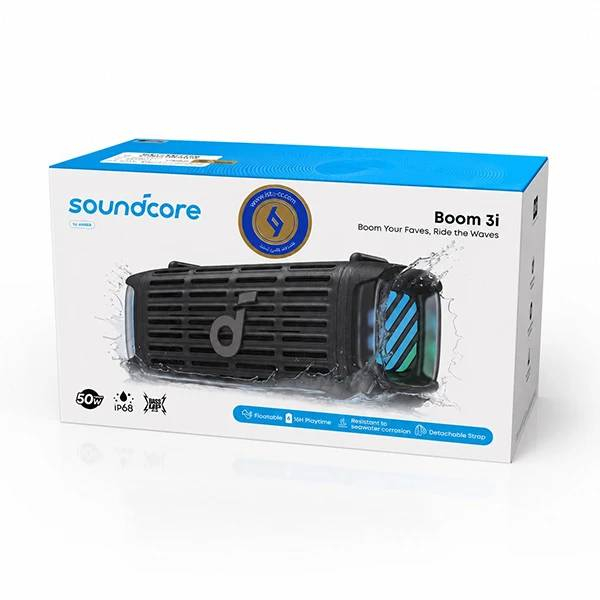 اسپیکر بلوتوثی قابل حمل انکر مدل soundcore Boom 3i - Image 19