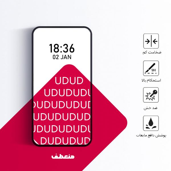 محافظ صفحه نمایش کوکونات مدل Super D UDB مناسب برای گوشی موبایل شیائومی Poco X7 Pro - Image 8