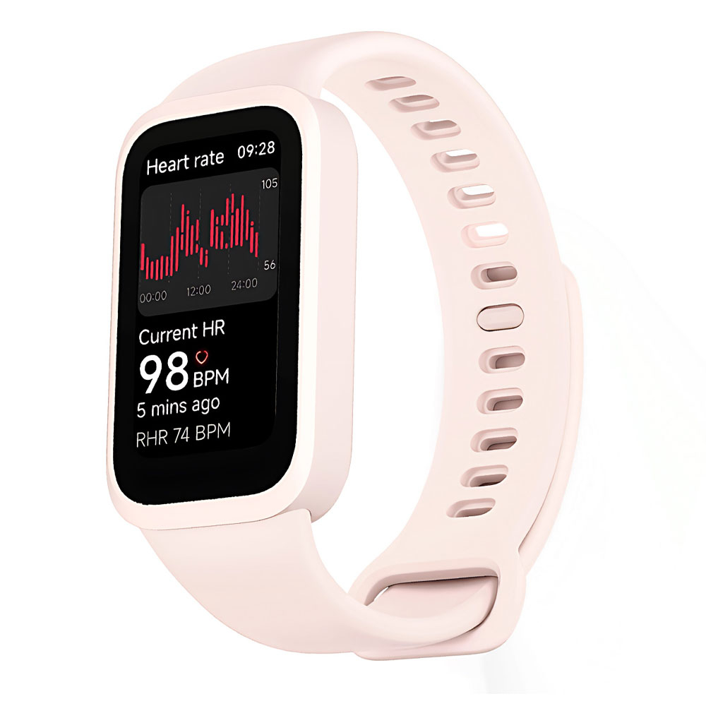 ساعت هوشمند 46 میلیمتری شیائومی مدل Smart Band 9 Active، کنترل موسیقی، کنترل سطح اکسیژن خون، شمارش ضربان قلب، پایش وضعیت خواب، با بند پلاستیکی - Image 2