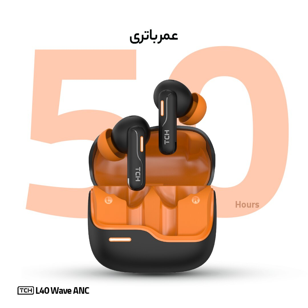 هدفون بلوتوثی تی سی اچ مدل L40 Wave ANC - Image 3