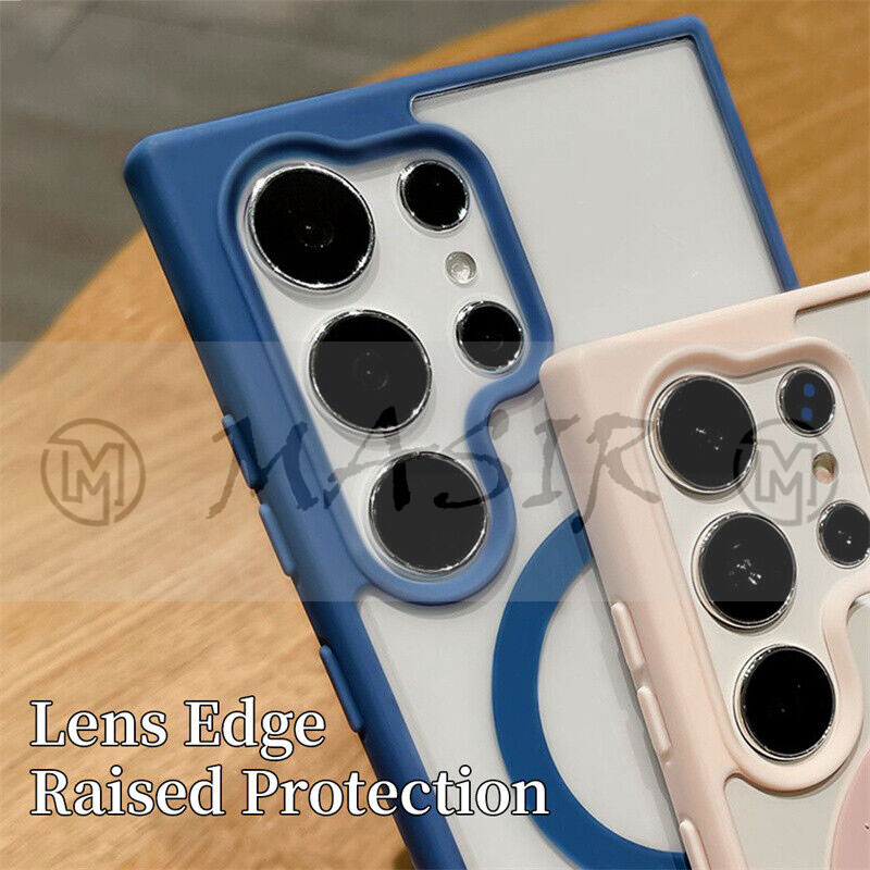 کاور مسیر مدل Silicone Magnetic Magsafe مناسب برای گوشی موبایل سامسونگ Galaxy S23 Ultra - Image 10