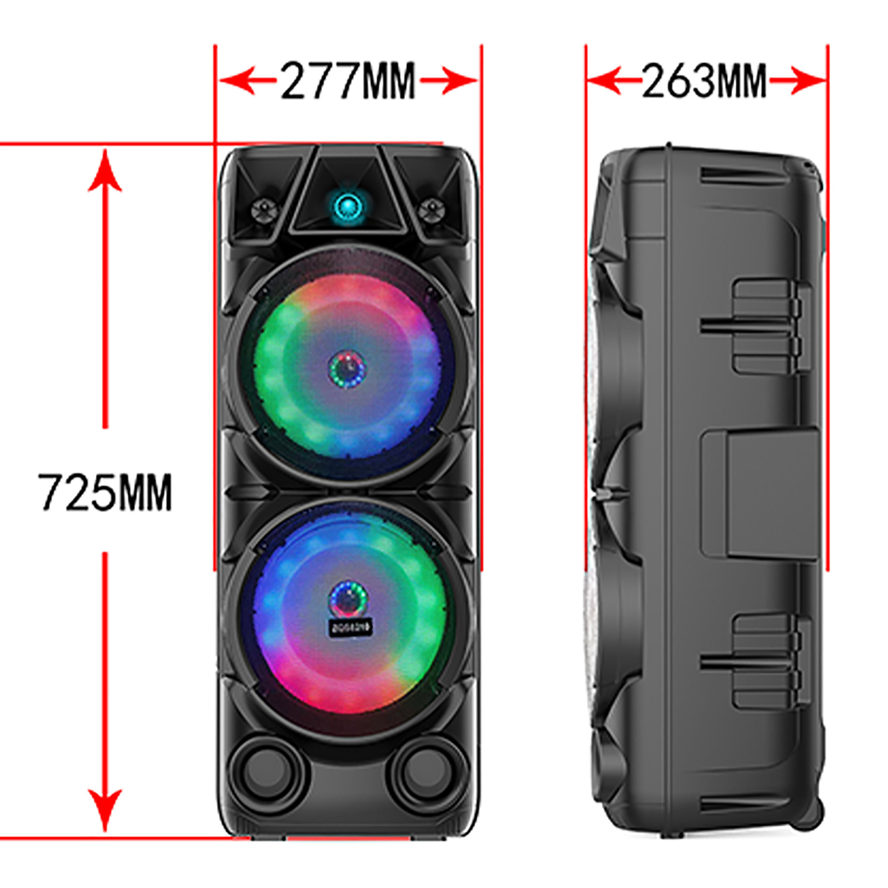 اسپیکر بلوتوثی قابل حمل مدل ZQS8210 - Image 11