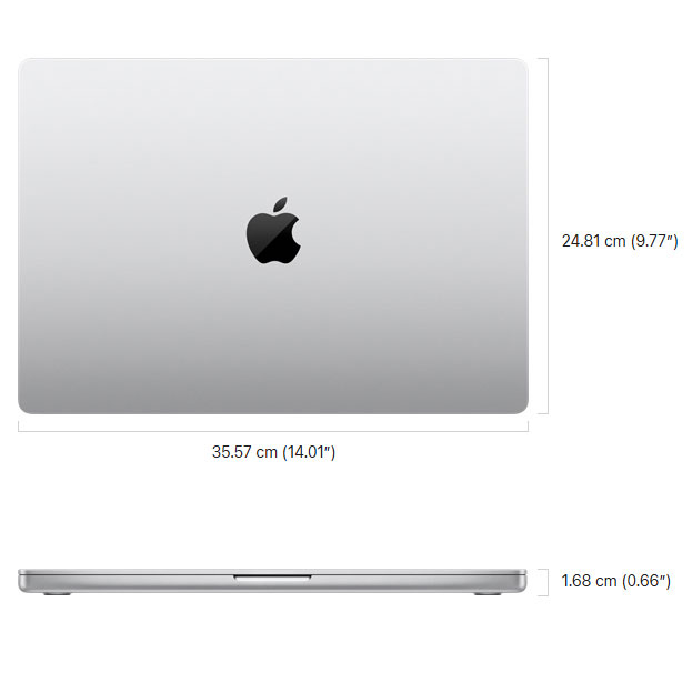 لپ تاپ 16.2 اینچی اپل مدل MacBook Pro MGEE4 2026 LLA-M5 Max-48GB RAM-2TB SSD-Retina 120Hz - Image 8