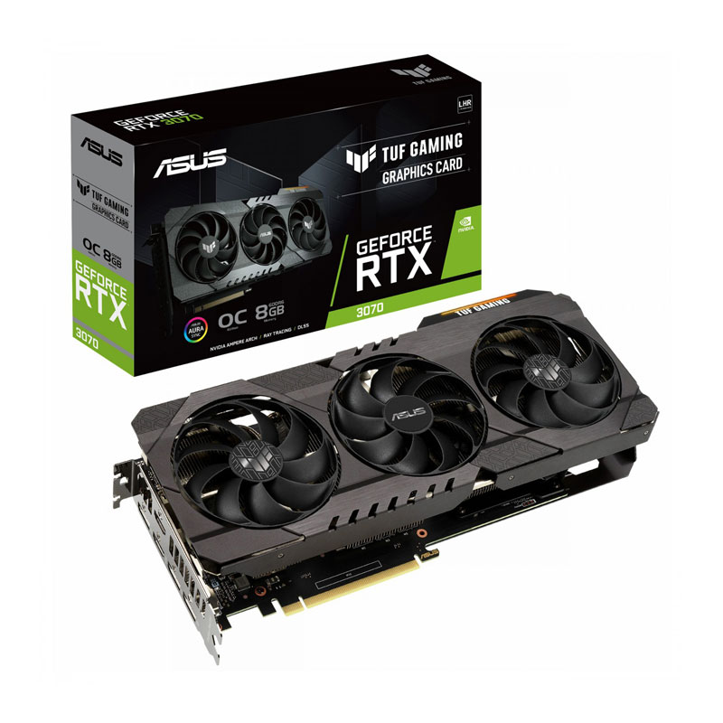 کارت گرافیک ایسوس مدل ASUS TUF-RTX3070-O8G-V2-GAMING - Image 4