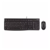 کیبورد و ماوس با سیم لاجیتک مدل LOGITECH MK120 با حروف فارسی