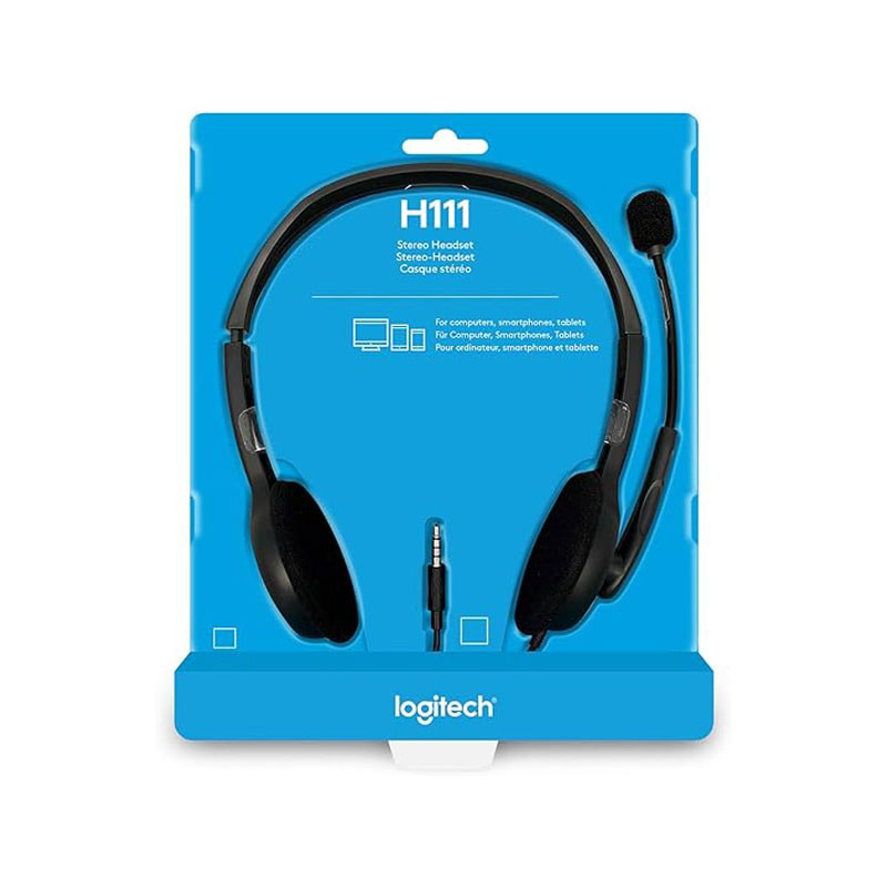 هدست با سیم لاجیتک مدل LOGITECH H111 - Image 2