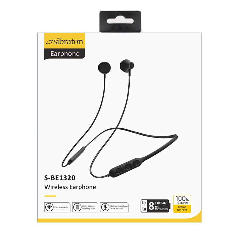 هندزفری دورگردنی بیسیم سیبراتون مدل Sibraton S-BE1320 - Image 4