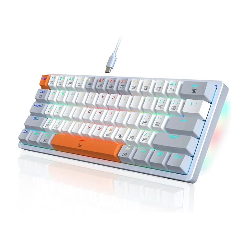 کیبورد با سیم گیمینگ ردراگون مدل Redragon Akali K642 WGO RGB - Image 3