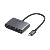 مبدل USB-C به VGA و HDMI و USB 3.0 یوگرین مدل UGreen CM162-50505