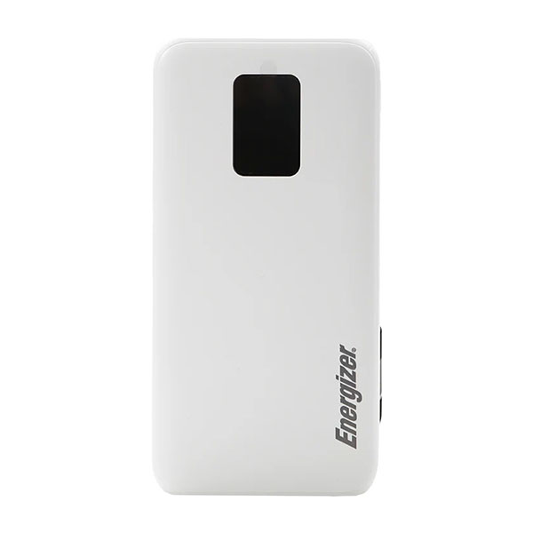 پاوربانک 10000 میلیآمپری انرجایزر مدل Energizer UE10020PQ رنگ سفید