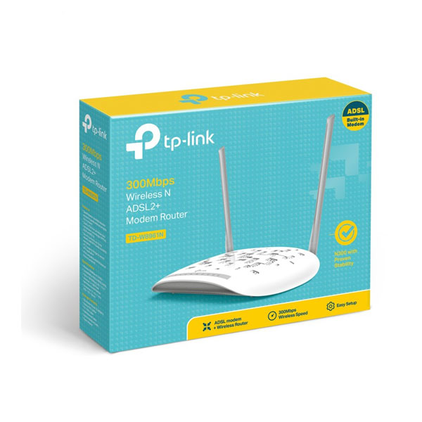 مودم روتر +ADSL2 تی پی-لینک مدل TP-LINK TD-W8961N_V5 پیکسل - Image 4