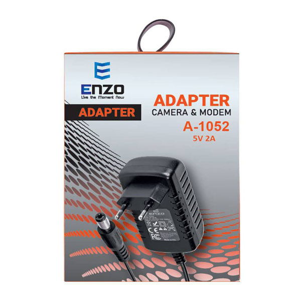 آداپتور مودم انزو مدل ENZO A-1052 5V 2A