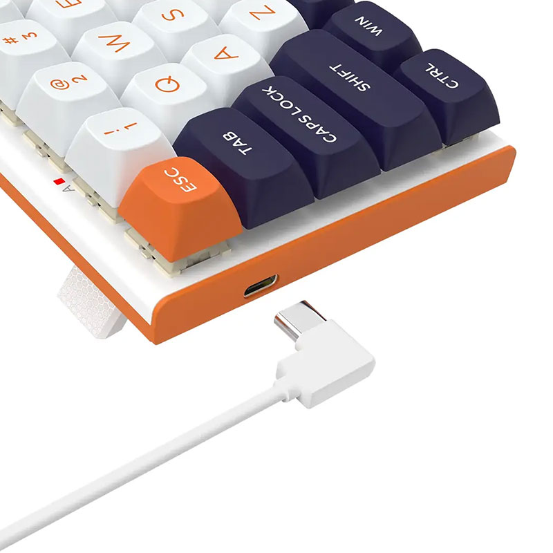 کیبورد با سیم گیمینگ ردراگون مدل Redragon FIDD K683 WBO RGB - Image 3