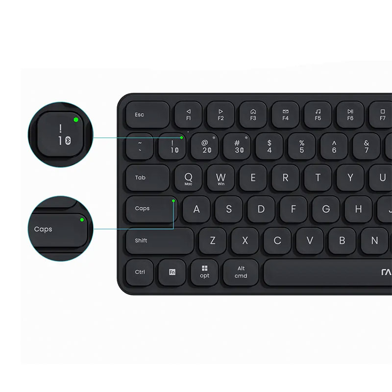 کیبورد بی سیم رپو مدل RAPOO E9050L - Image 5