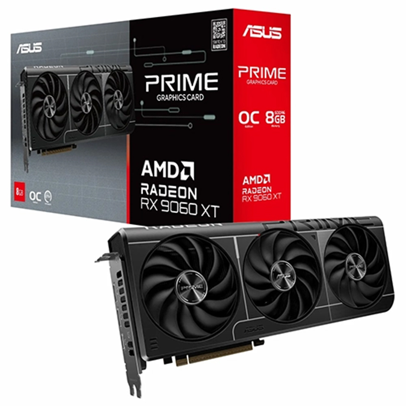 کارت گرافیک ایسوس مدل ASUS Prime Radeon RX 9060 XT OC 8GB - Image 4