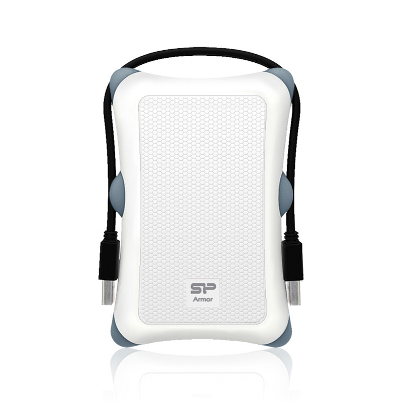 هارد اکسترنال سیلیکون پاور مدل Silicon Power Armor A30 1TB سفید