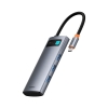 هاب 7 پورت USB Type-C بیسوس مدل Baseus Metal Gleam Series (BS-OH146)