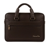 کیف لپ تاپ چرمی 15.6 اینچی کریستین دیور مدل Christian Dior P-11 قهوه ای سوخته