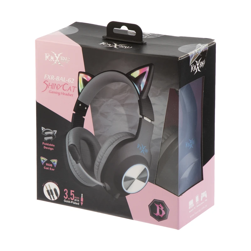 هدست گیمینگ با سیم فاکس ری مدل FoxXray SHINYCAT FXR-BAL-62 - Image 3