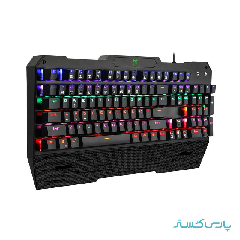 کیبورد با سیم گیمینگ تی دگر مدل T-DAGGER BATTLESHIP T-TGK301 - Image 2