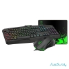 باندل گیمینگ کیبورد و ماوس و ماوس پد تی دگر مدل T-DAGGER COMBO T-TGS006