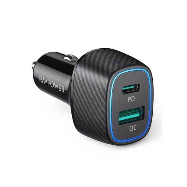 شارژر فندکی راوپاور مدل RAVPower RP-VC009 60W