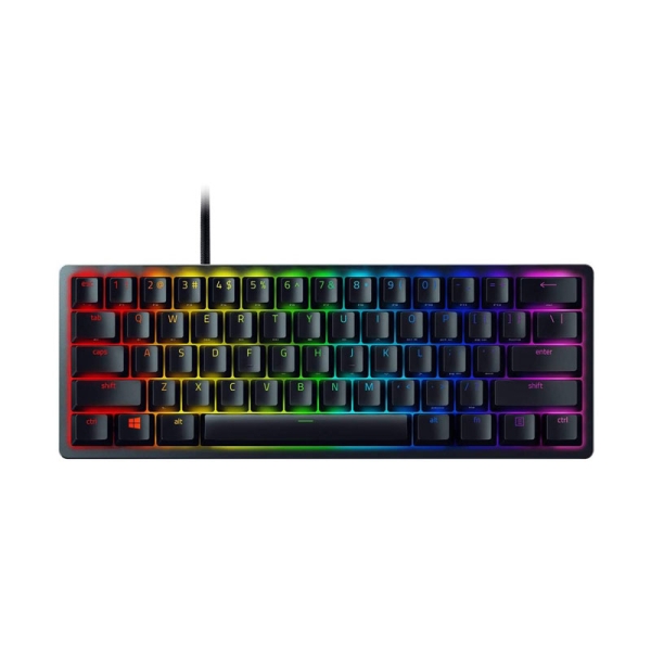 کیبورد با سیم گیمینگ ریزر مدل RAZER HUNTSMAN Mini