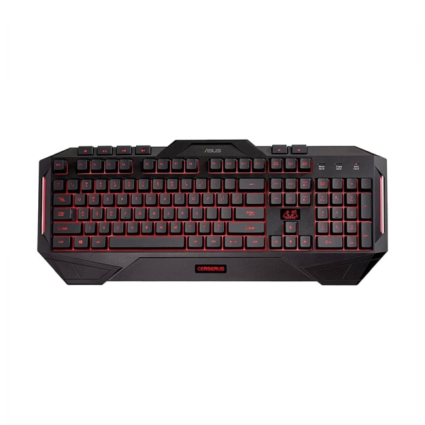 کیبورد با سیم گیمینگ ایسوس مدل Asus Gaming Keyboard Cerberus