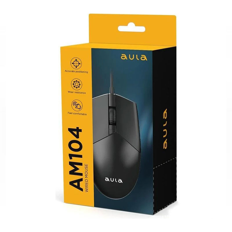 ماوس با سیم آئولا مدل AULA AM104 - Image 2