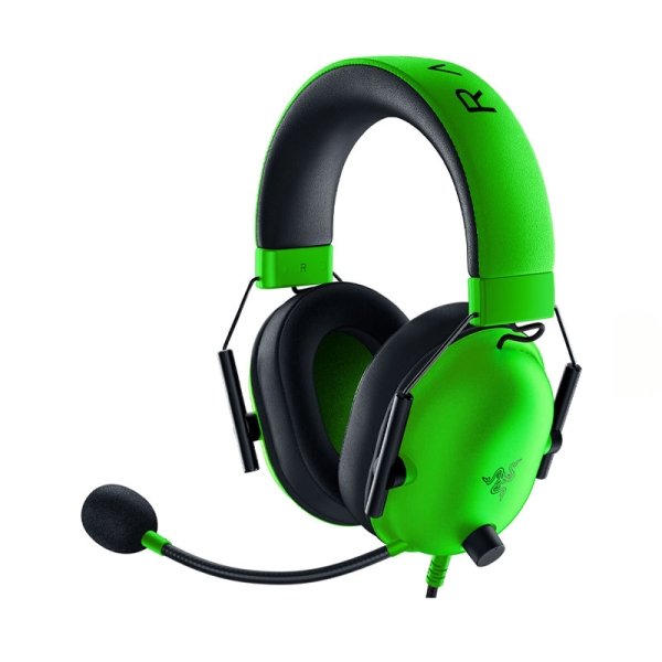 هدست گیمینگ ریزر مدل RAZER BLACKSHARK V2 X Green
