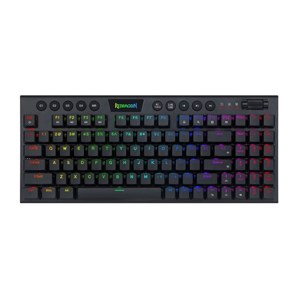 کیبورد بی سیم گیمینگ ردراگون مدل Redragon Yi Pro K625P-KBS RGB