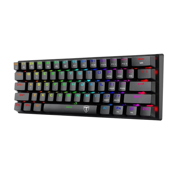 کیبورد بی سیم گیمینگ تی دگر مدل T-DAGGER VERDE T-TGK317 V2 RGB