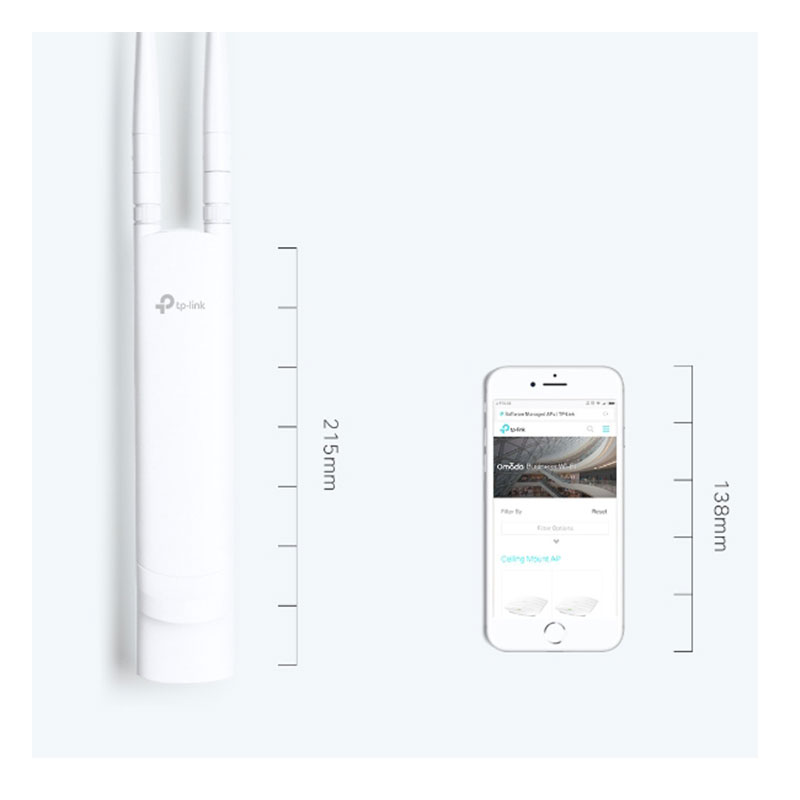 اکسس پوینت تی پی لینک مدل TP-LINK EAP110-Outdoor - Image 5