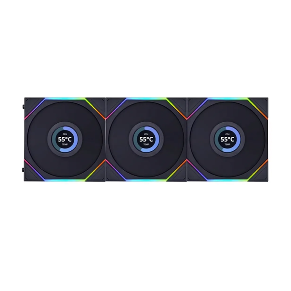 پک 3 تایی فن کیس لیان لی مدل LIAN LI UNI FAN TL LCD 120