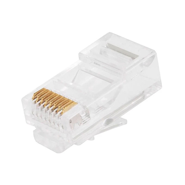 کانکتور Rj45 Cat6 ای ام پی مدل AMP PN بسته 100 عددی