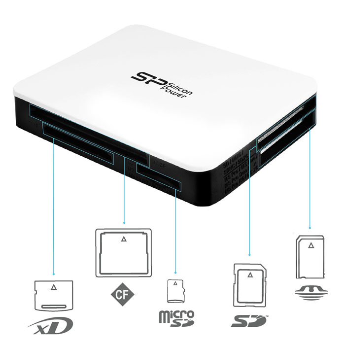 رم ریدر همه کاره سیلیکون پاور SiliconPower Reader All-In-One-U3 - Image 2