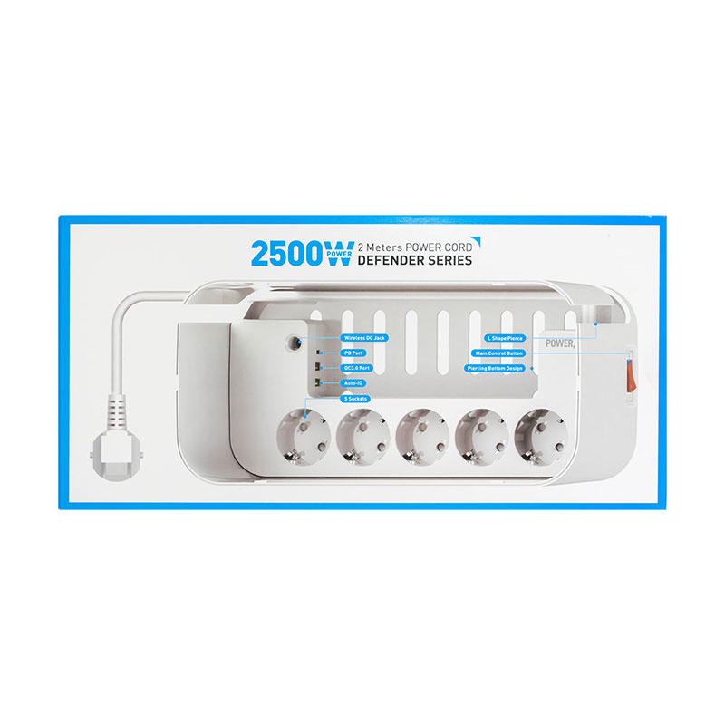 چند راهی برق کینگ استار مدل King Star KPS5175PD - Image 4