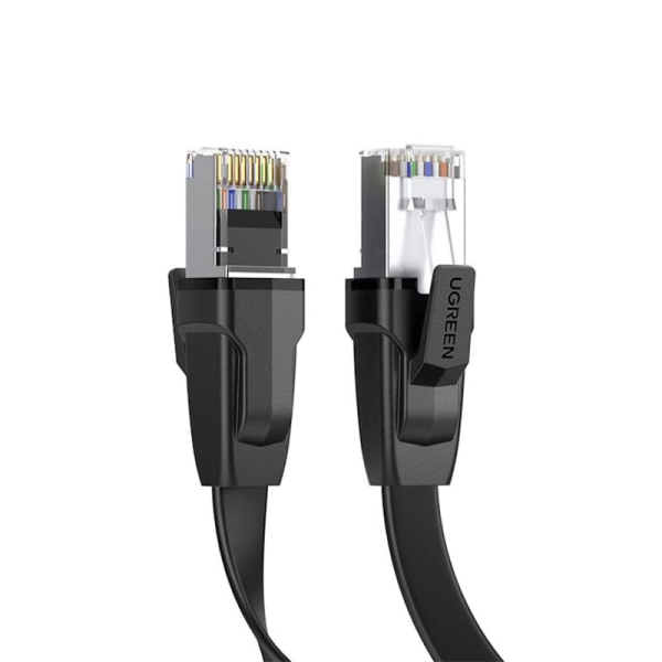 کابل شبکه Flat Ethernet CAT8 یوگرین مدل Ugreen NW134-10979 0.5m