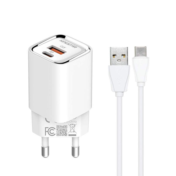 شارژر دیواری کینگ استار مدل King Star KW180PD 30W