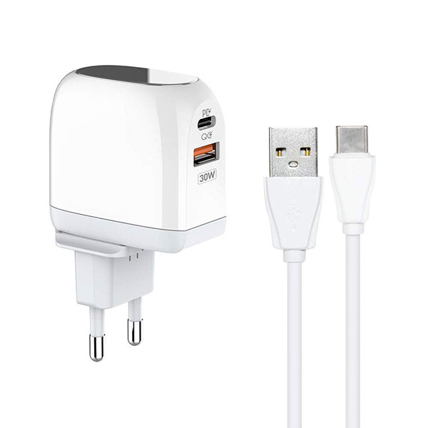 شارژر دیواری کینگ استار مدل King Star KW215PD 30W