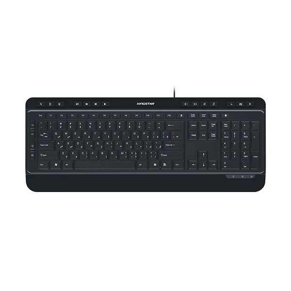 کیبورد با سیم کینگ استار مدل King Star KB97