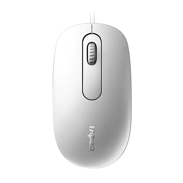ماوس با سیم رپو مدل RAPOO N200 White