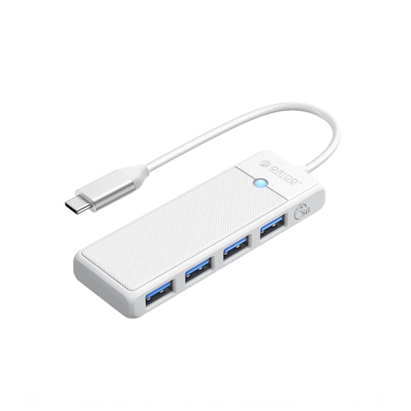 هاب 4 پورت USB Type-C اوریکو مدل ORICO PAPW4A-C3-015 سفید